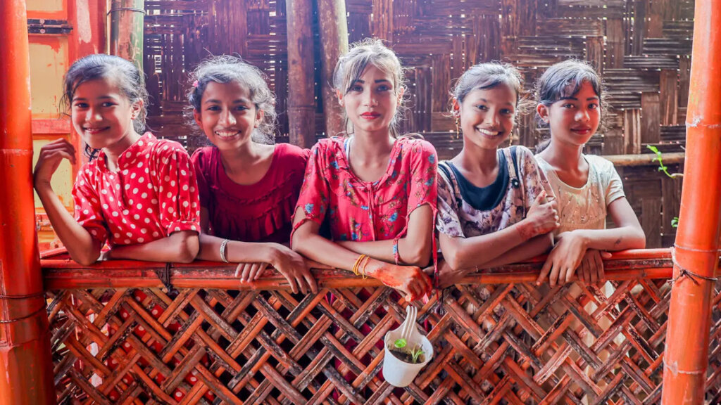 Bright smiles, bold dreams at camp's Youth Center