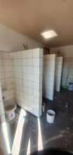 New Tiles, Fresh Paint, and New Toilets!