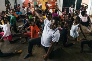 Training on our current dance floor