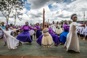 Some of our dancers during the performance