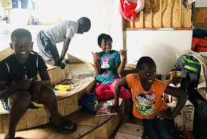 Many Haitian children have come via south america