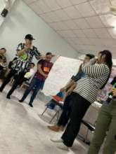 BEAM students presenting at the Youth Conference