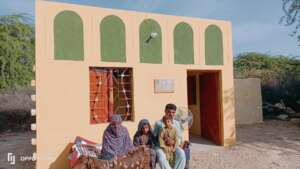 New goat and the family