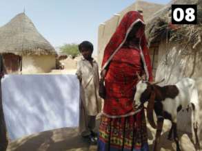 Widow Receiving Goat