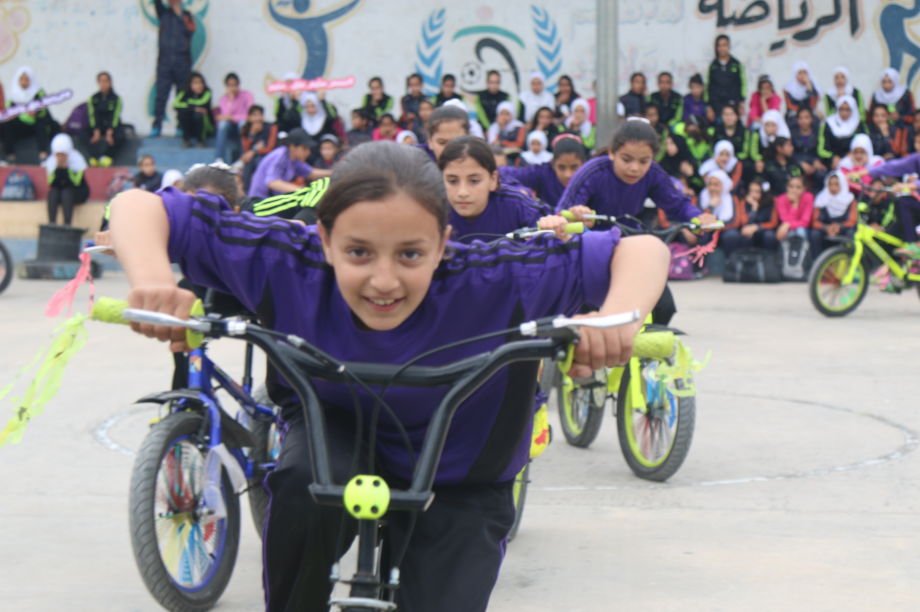 Sports for Girls in Gaza: The Big Ride 2019