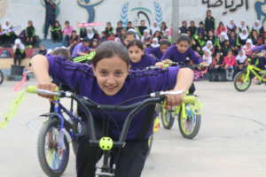 Sports for Girls in Gaza: The Big Ride 2019