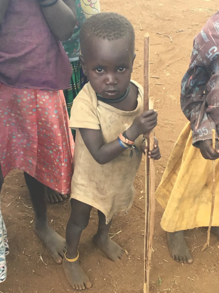 Desks and supplies for new school