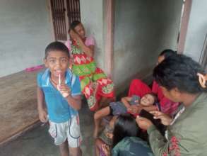 Family time in Sunsari
