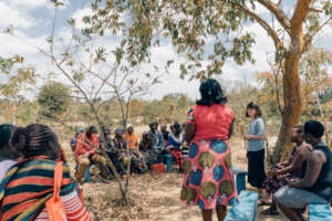 UK Director during community consultation