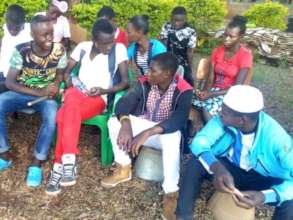 Reintegrated children get together