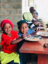 Enjoying a meal with friends