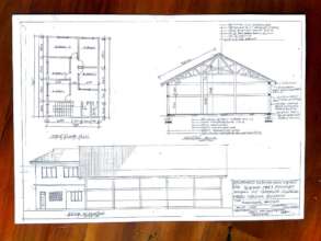 We have wonderful blueprints for a dining hall