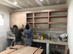 The Exam Room Taking Shape with Expert Carpentry!