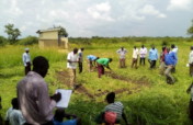 Build toilets for girl students in northern Uganda