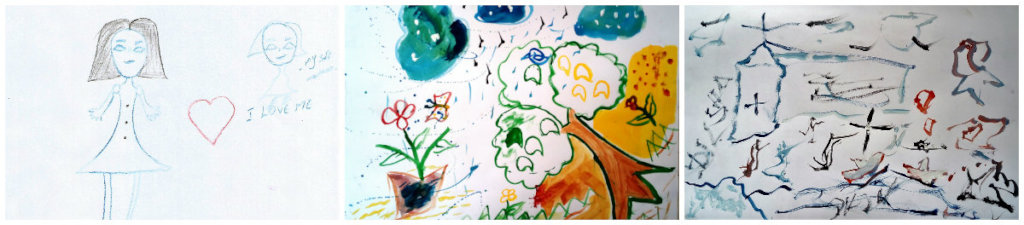 Arts Therapy for 30 sexually abused girls in India