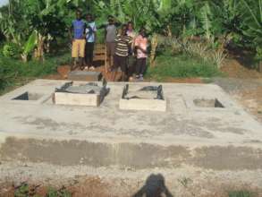 construction of new girl's latrines