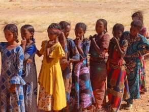 Elementary School Girls in Erisn Tagba