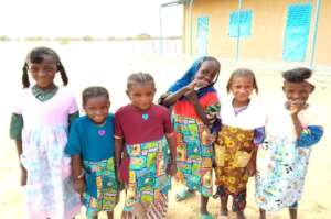 Mentors work with Elementary & Middle School Girls
