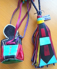Tassel and purse