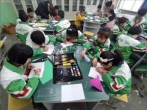 Student Partipating in STEM Projects