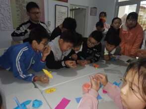 Student Partipating in STEM Projects