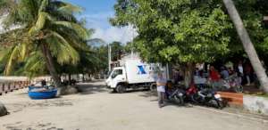 Mobile chest X-ray truck