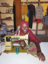 Abdia at her shope