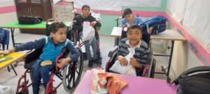 100 people with disabilities in Gaza benefited