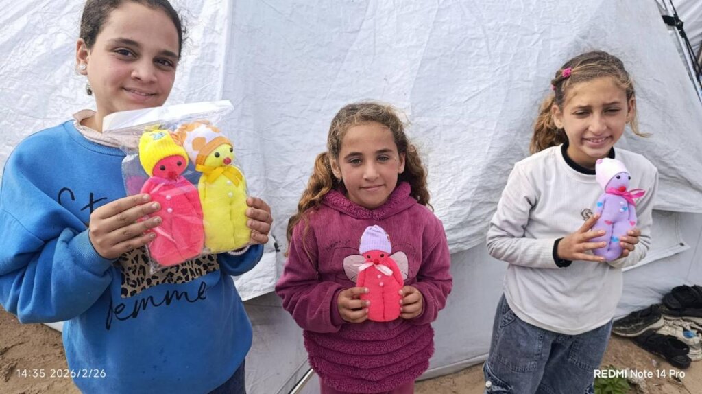 Two locally-crafted stuffed toys for kids