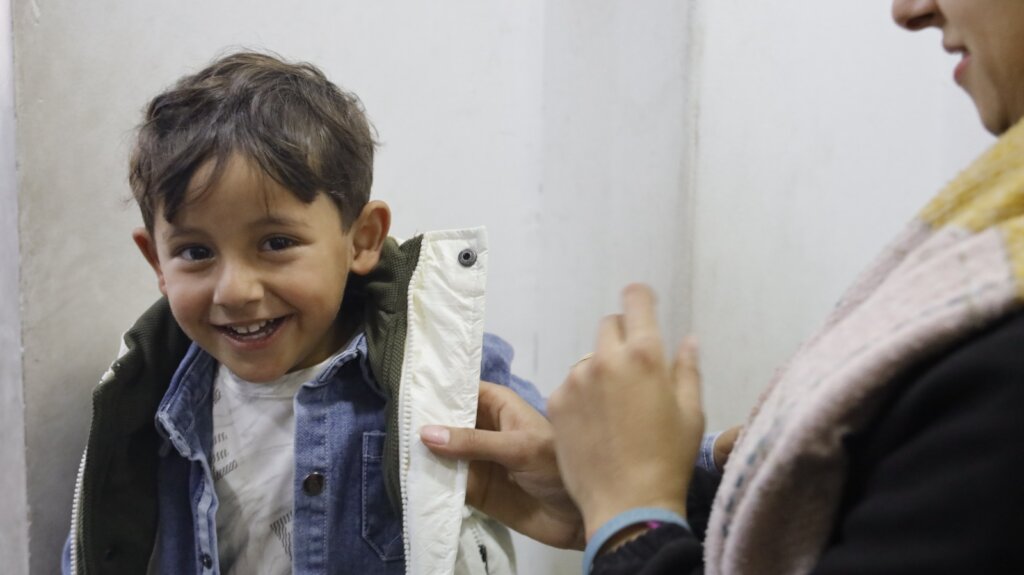 All four CBO partners each took 100 kids shopping