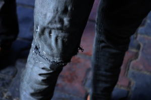 Amr's old pair of jeans