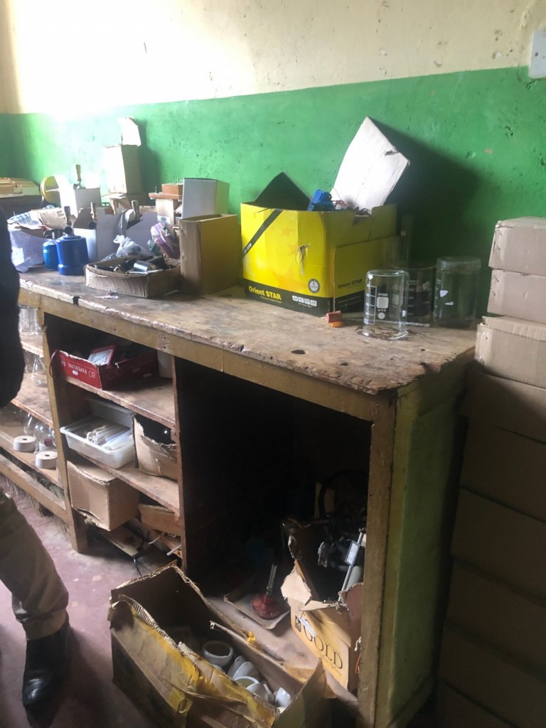 Science based facilities in a rural Kenyan school