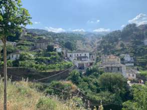 View of Gjirokaster Old City