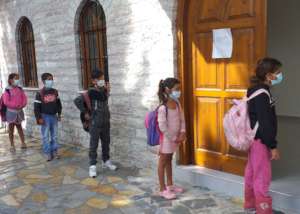 Waiting for lunch at the soup kitchen