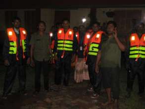 BEDS_Volunteer are working during Cyclone Amphan