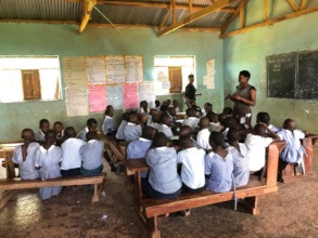 A primary four classroom