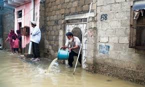 Disaster Relief during heavy floods in Pakistan
