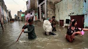 Disaster Relief during heavy floods in Pakistan