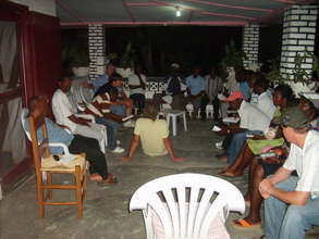 Negotiations with community leaders