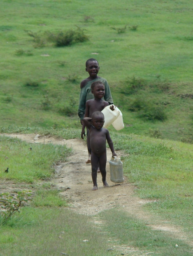 Build a water supply for 3,000 villagers in Haiti