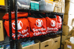 Supplies to support migrant children and families.