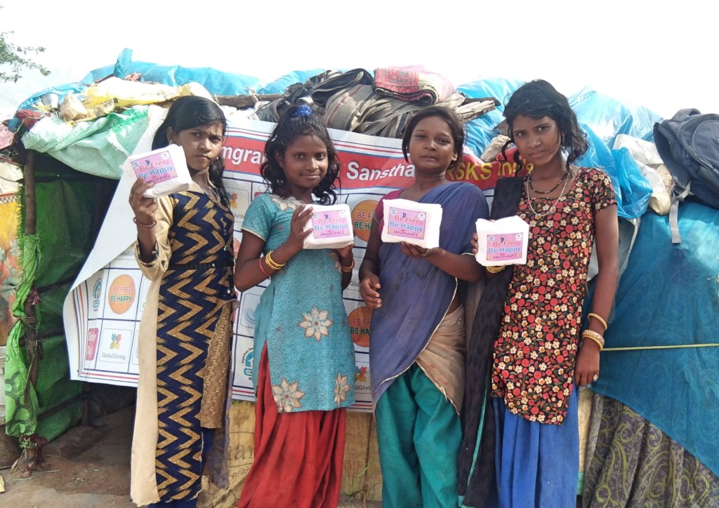 Be Free; Happy Period with Sanitary Napkins - GlobalGiving
