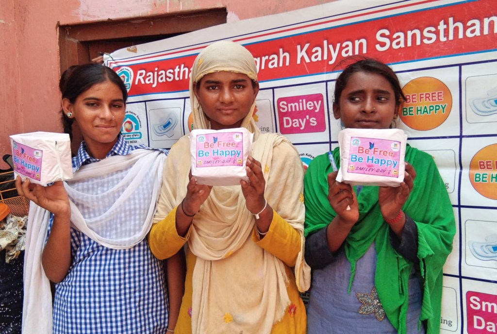 Be Free; Happy Period with Sanitary Napkins