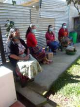 Listening during a workshop about raising chickens