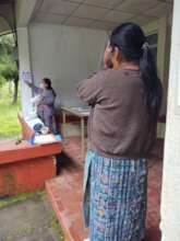 Eye exam in a community