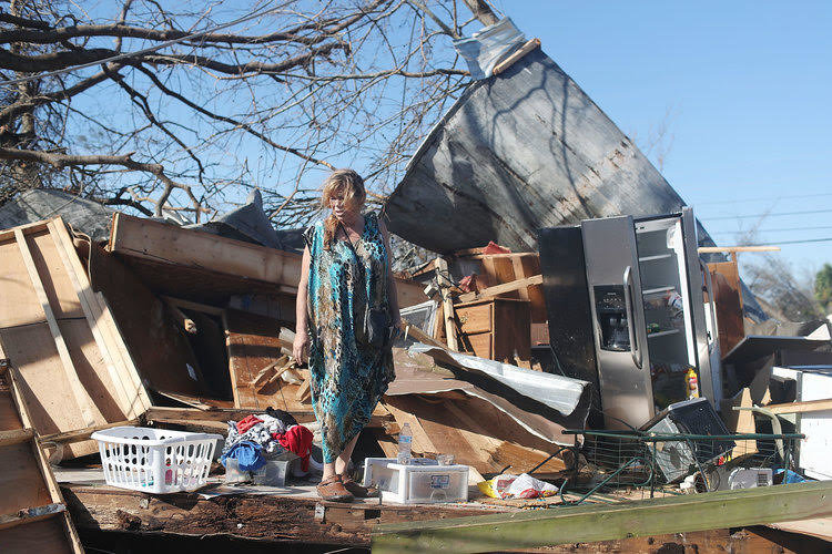 House 50 Hurricane Survivors in the FL Panhandle