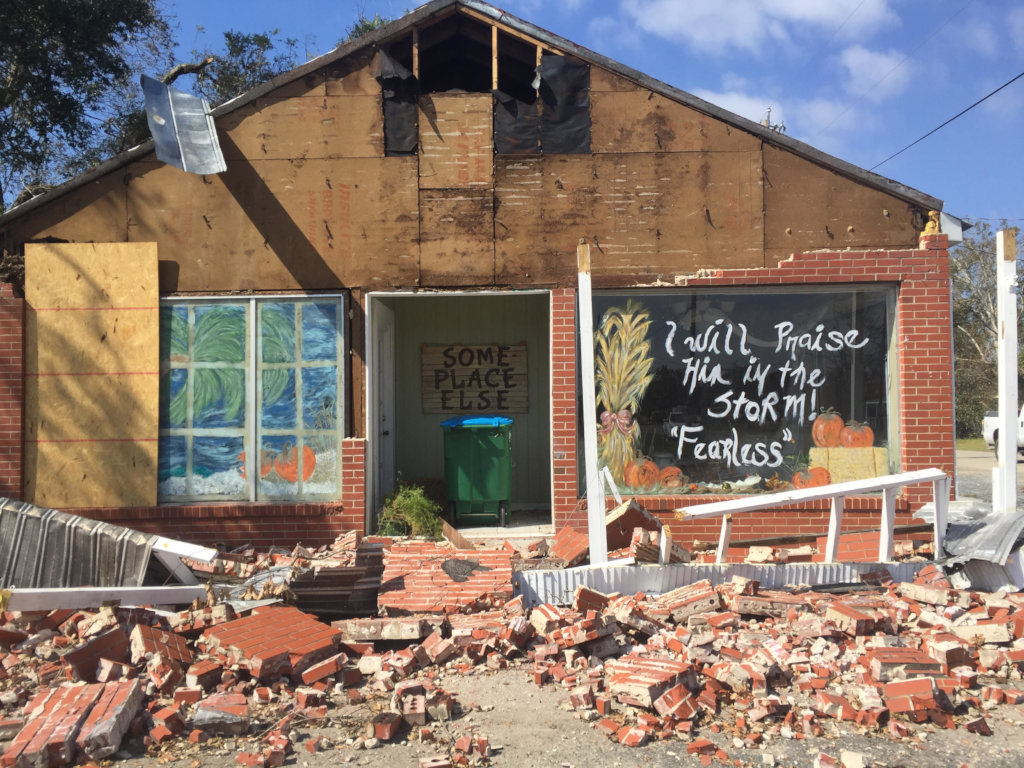 House 50 Hurricane Survivors in the FL Panhandle
