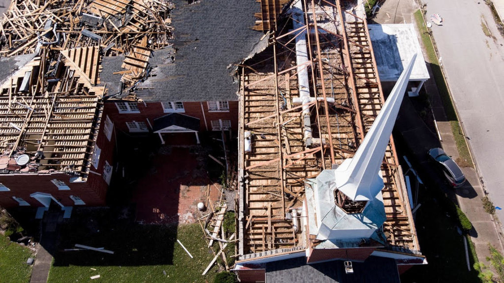 House 50 Hurricane Survivors in the FL Panhandle