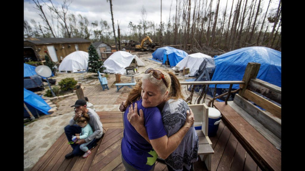 House 50 Hurricane Survivors in the FL Panhandle