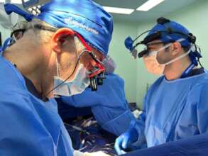 Medical team during surgery